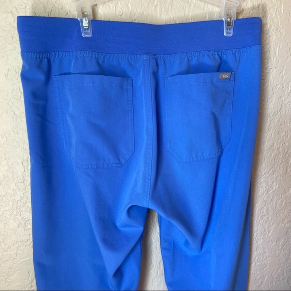 Figs Technical Collection Livingston Basic Scrub Pants Light Blue Size Medium - Picture 5 of 9